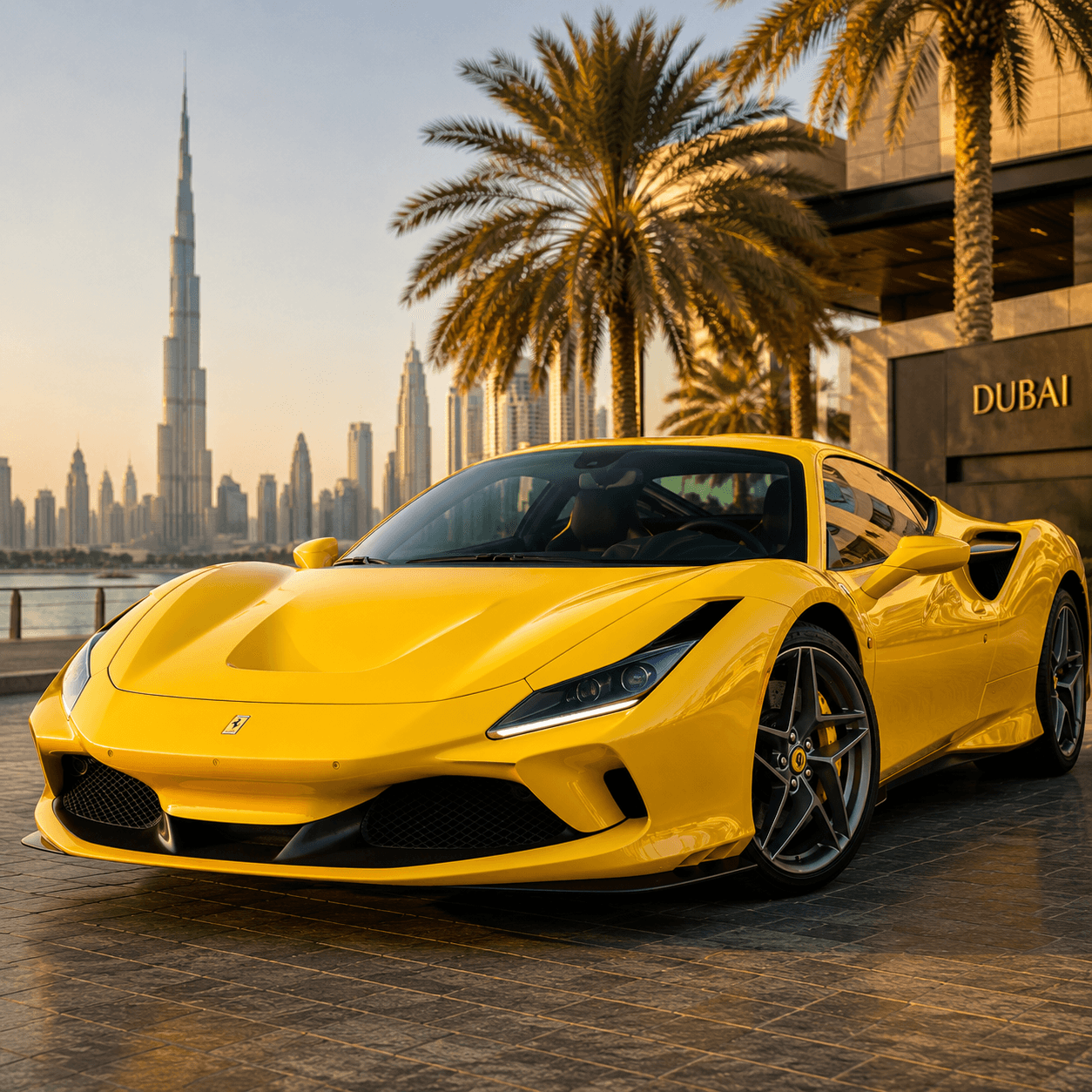 Rent a Ferrari in Dubai
